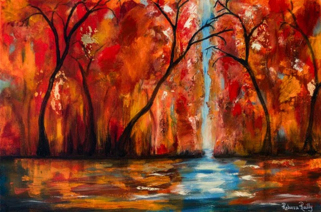 "Fall Magic" - Oil Painting (36"x24")