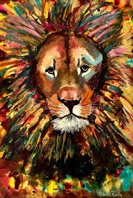 "Live Life in Color" - Oil Painting (SOLD)
