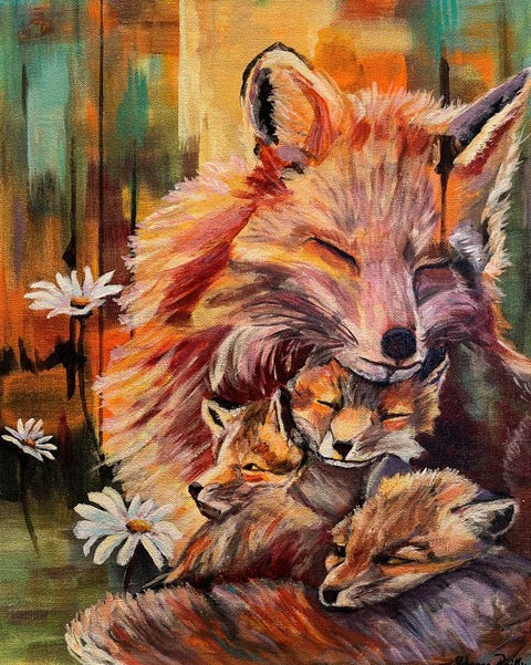 "Arms Full of Joy" - Oil Painting (16"x20")