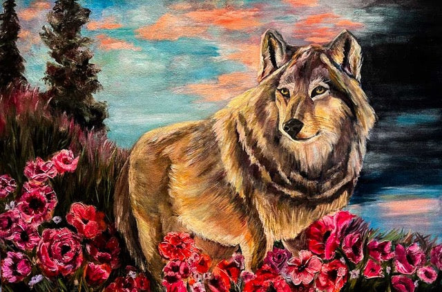 "Ready to be On Her Own" - Oil Painting (36"x24")