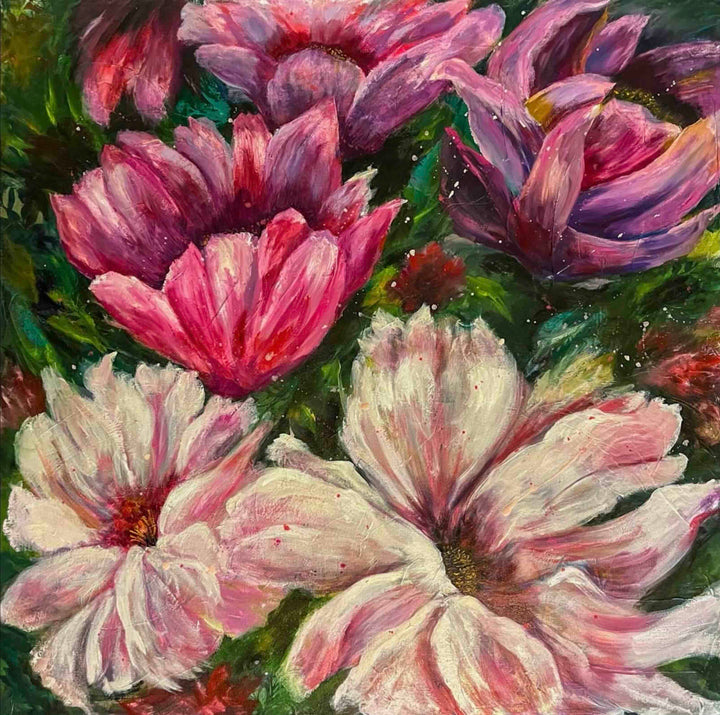 "Flourish" - Oil Painting (36"x36")