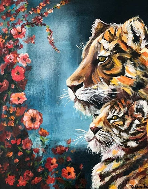 "You are Loved" - Oil Painting (16"x20")