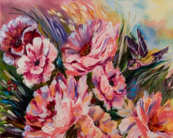"Magic in Bloom" - Oil Painting (16"x20")